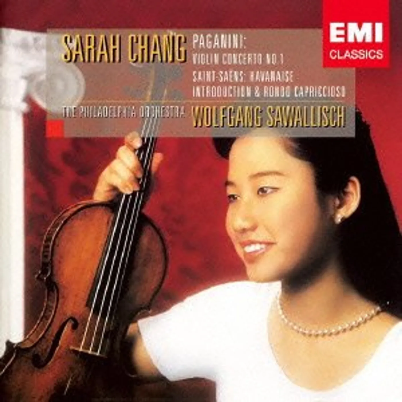 Sarah Chang PAGANINI & SAINT-SAENS CD