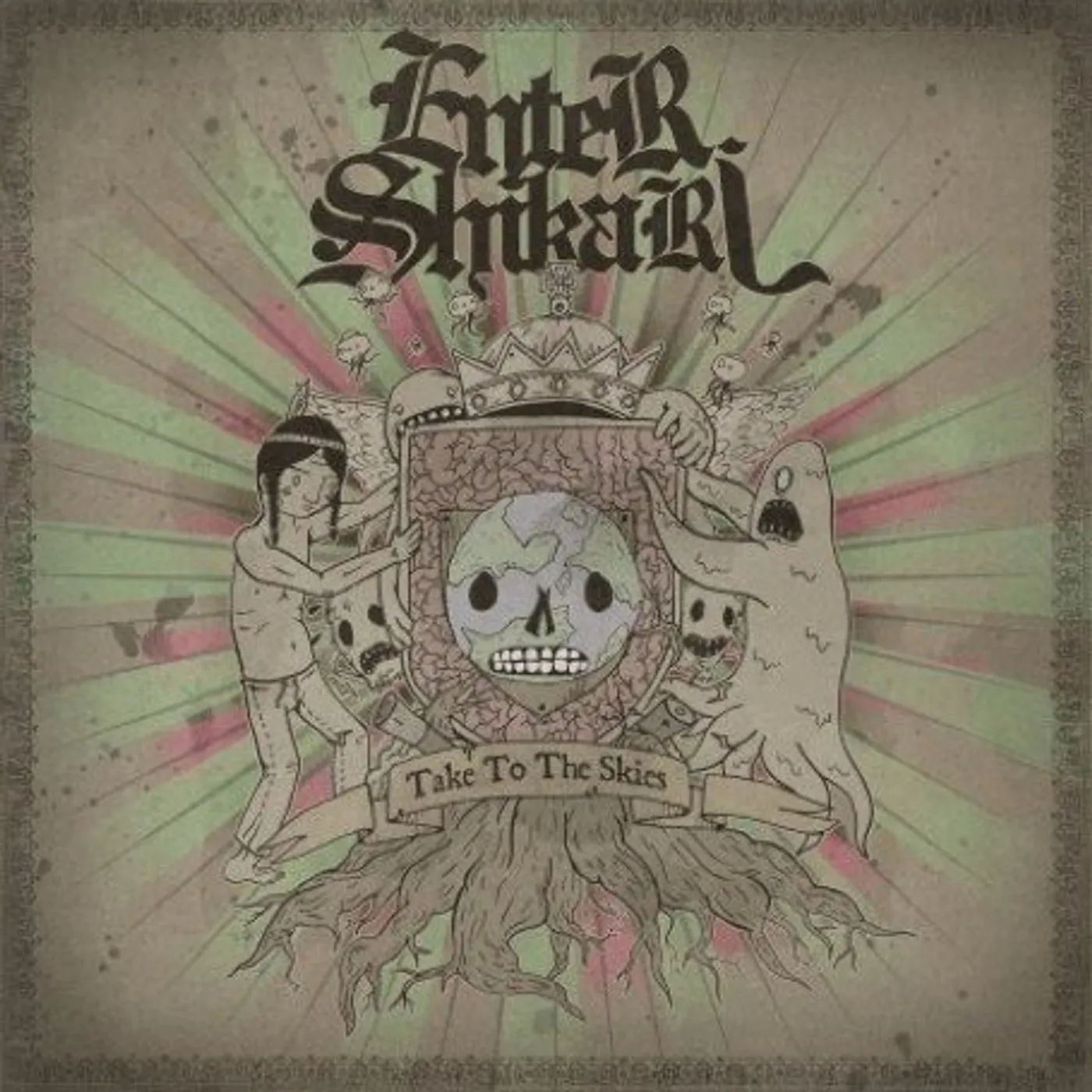 Enter Shikari TAKE TO THE SKIES Vinyl Record - UK Release