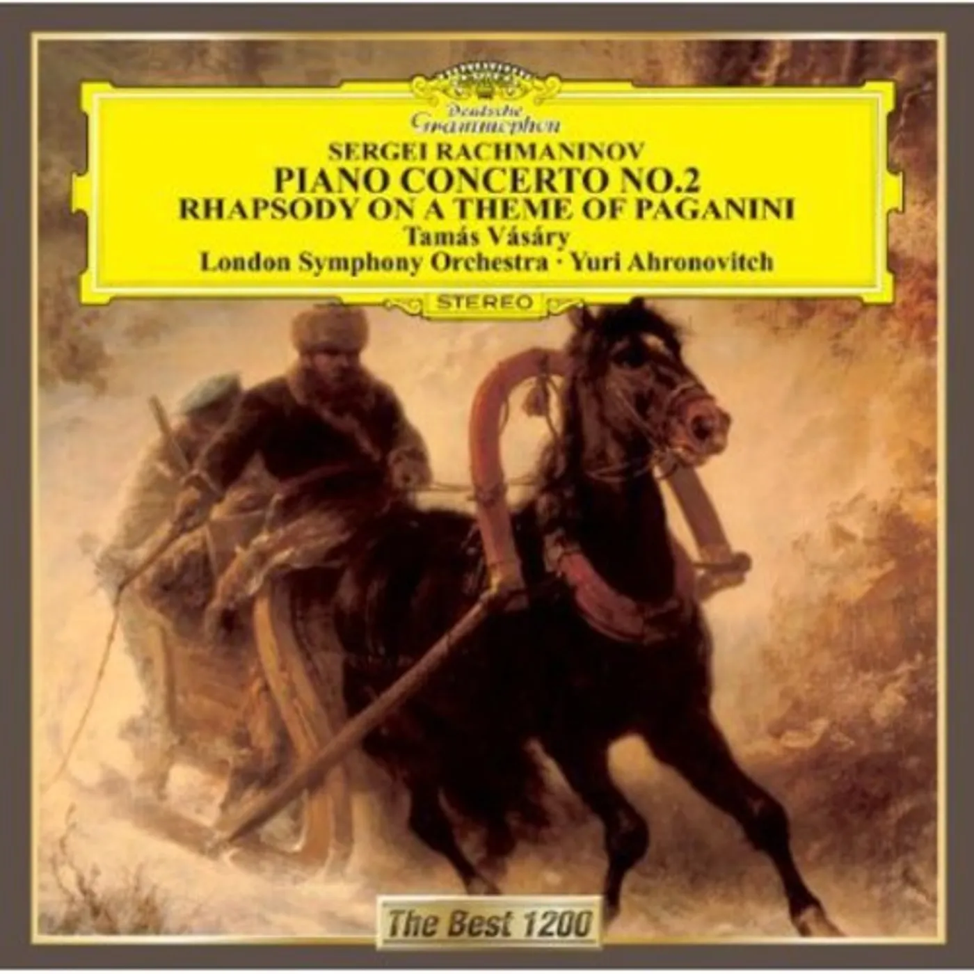 Tamás Vásáry RACHMANINOV: PIANO CONCERTO NO. 2 CD