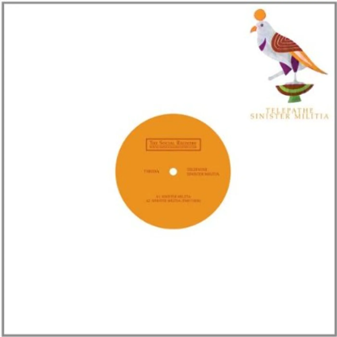 Telepathe Sinister Militia Vinyl Record