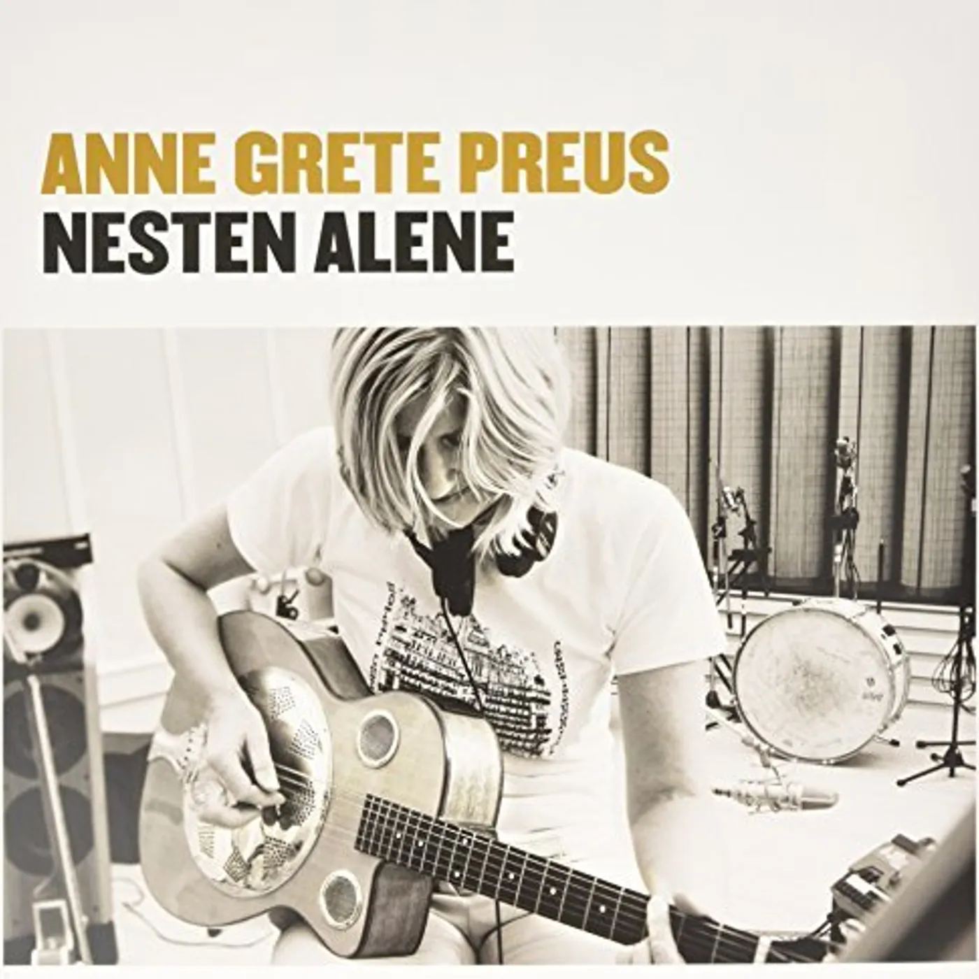 Anne Grete Preus NESTEN ALLENE Vinyl Record