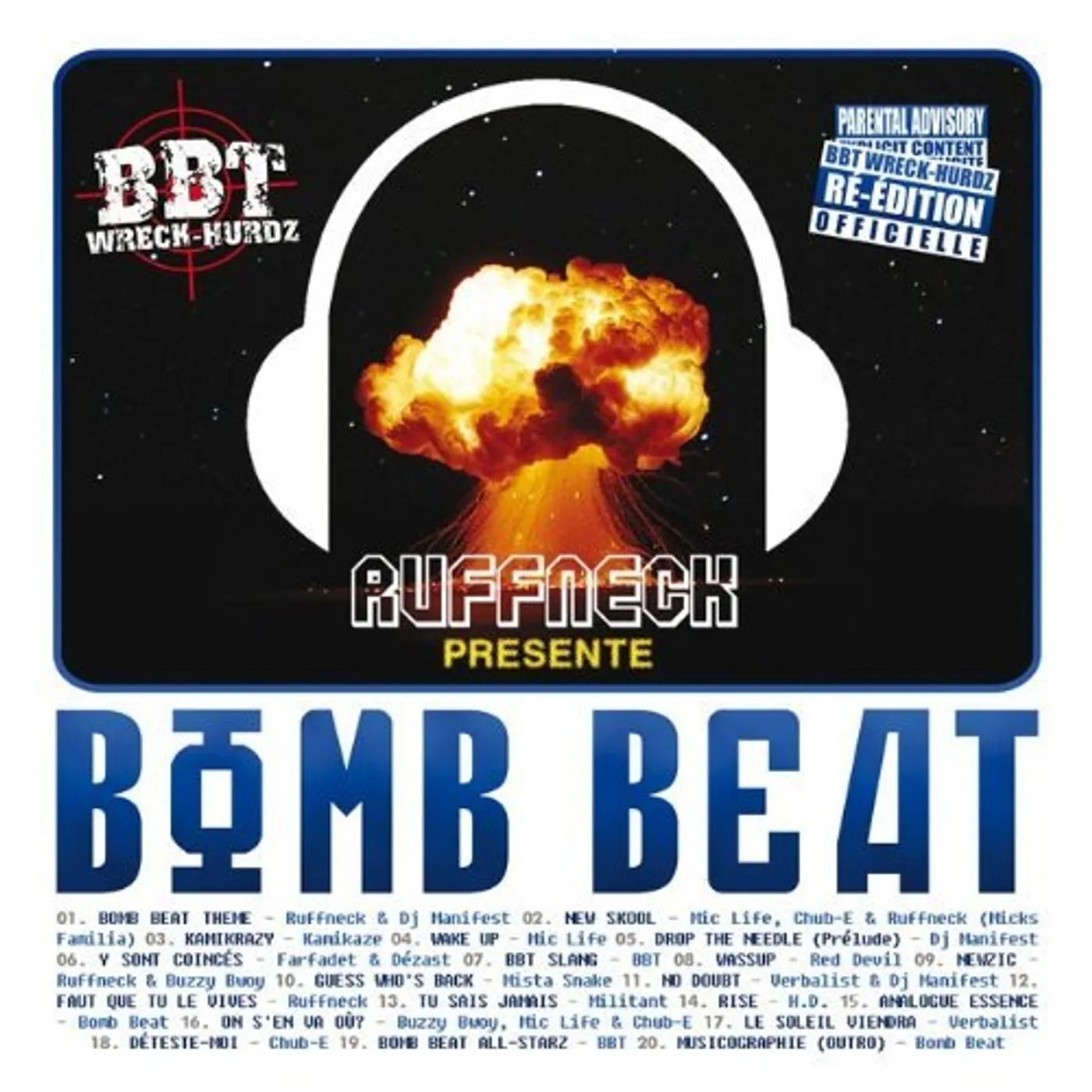 Ruffneck PRESENTE: BOMB BEAT CD