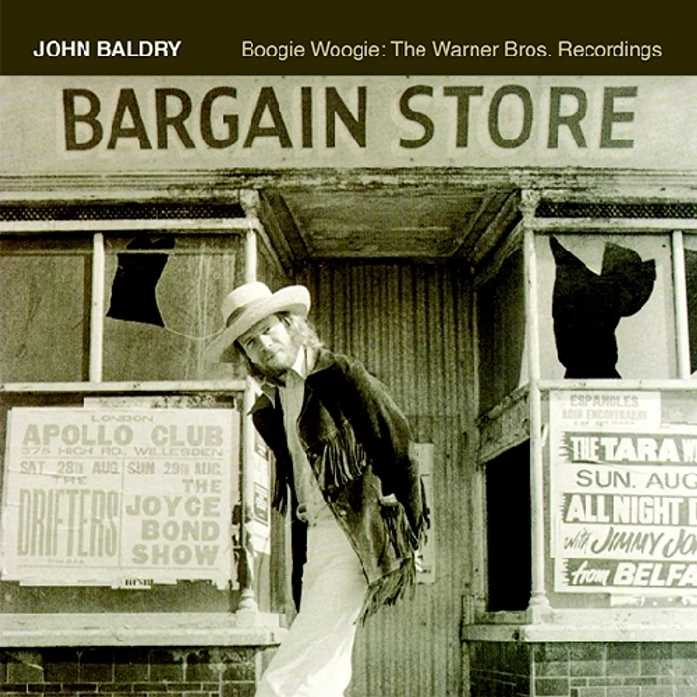 John Baldry BOOGIE WOOGIE: WARNER BROS RECORDINGS CD