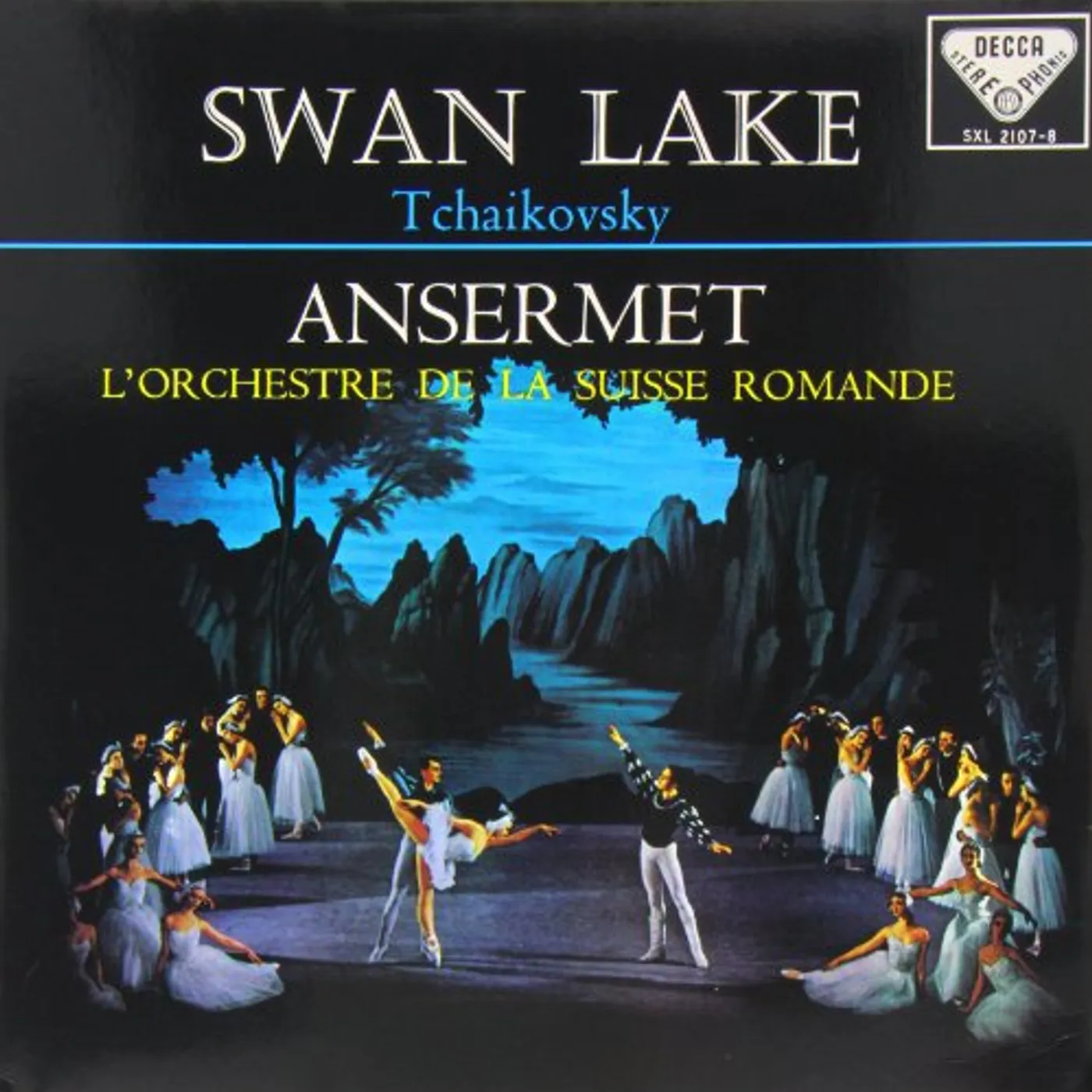 Ernest Ansermet SWAN LAKE Vinyl Record