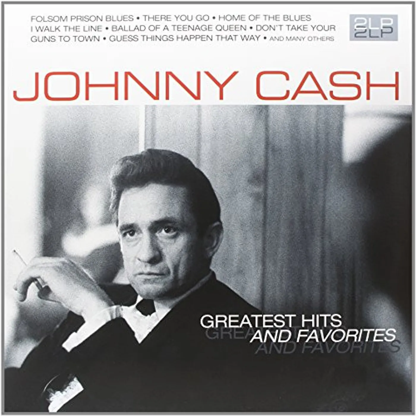 Johnny Cash GREATEST HITS & FAVORITES Vinyl Record