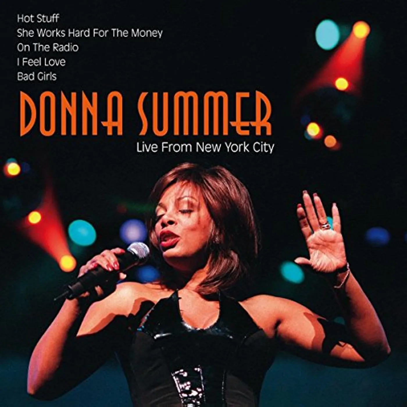 Donna Summer LIVE FROM NEW YORK CITY Vinyl Record
