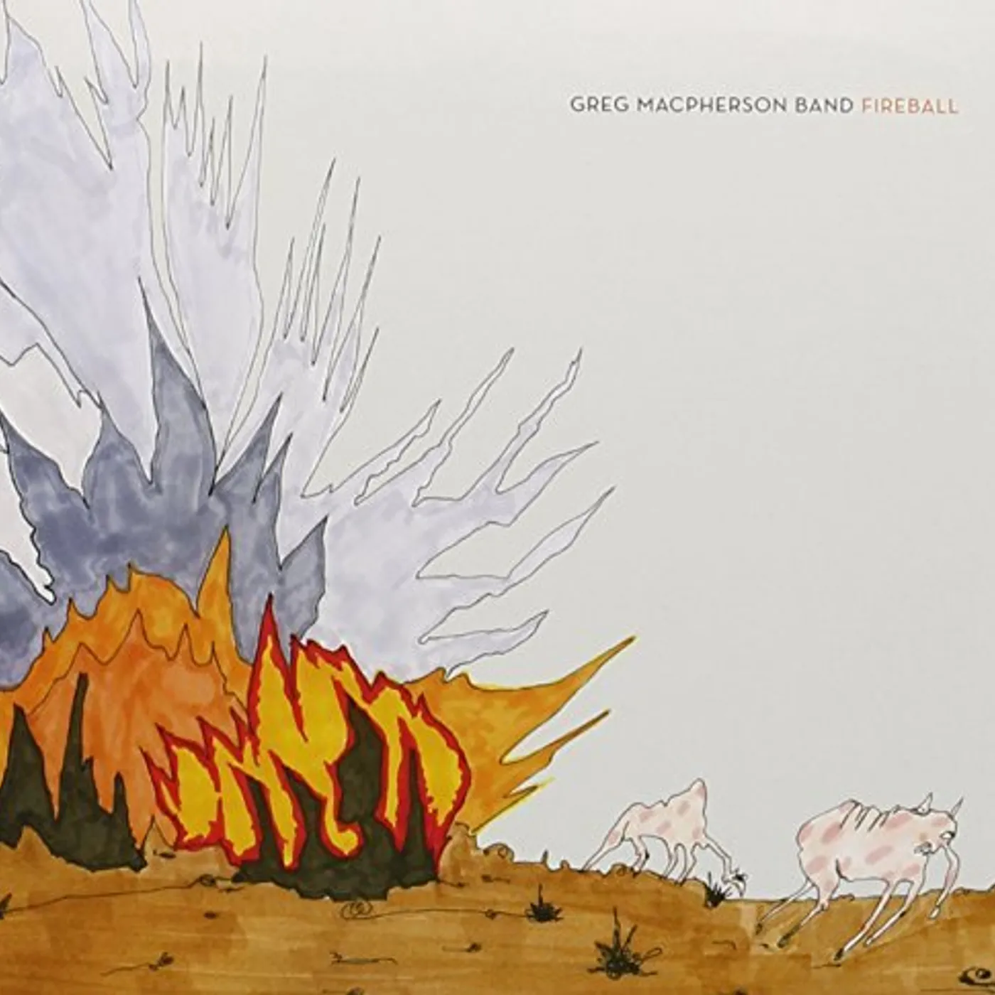 Greg MacPherson Band FIREBALL CD