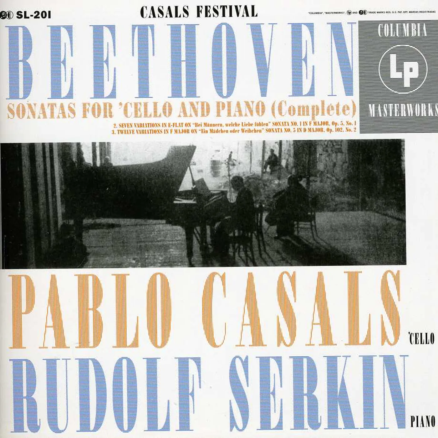 PABLO CASALS PLAYS BEETHOVEN CELLO SONATAS CD