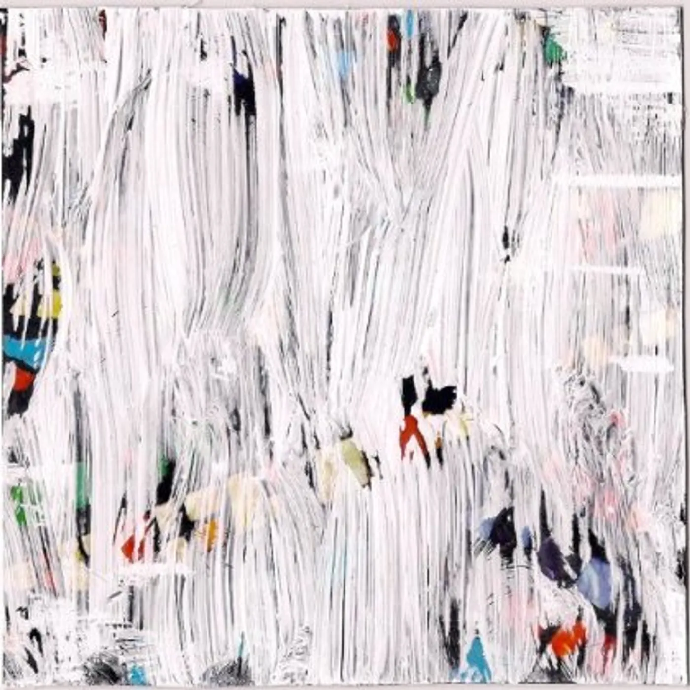 Hollerado White Paint Vinyl Record