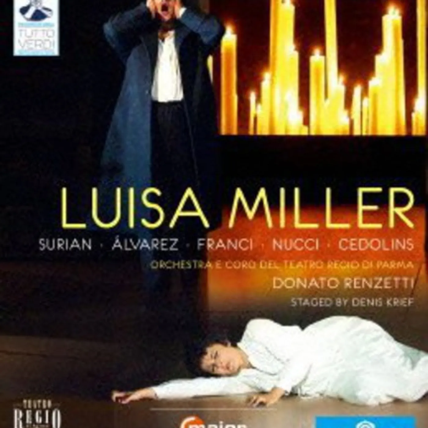 Fiorenza Cedolins VERDI LUISA MILLER Blu-ray