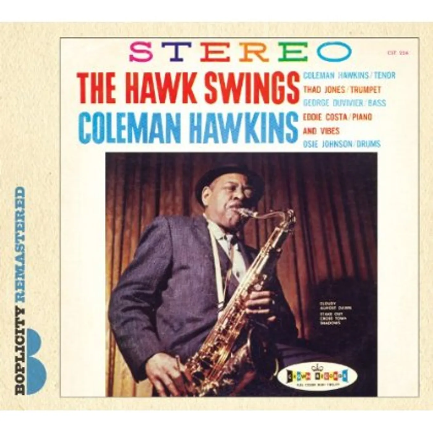 Coleman Hawkins HAWK SWINGS CD