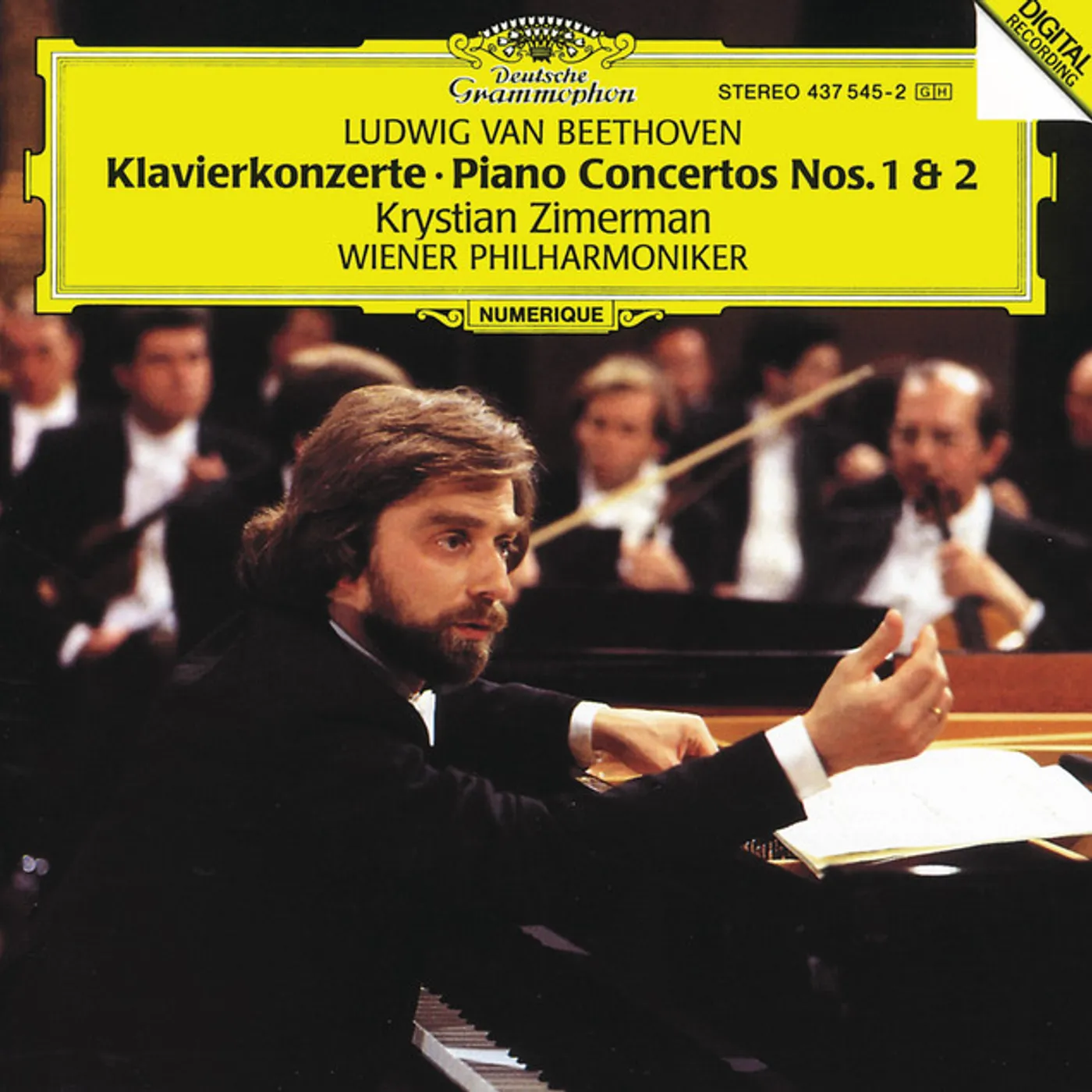 Ludwig van Beethoven PIANO CONCERTOS NO. 1 & 2 CD