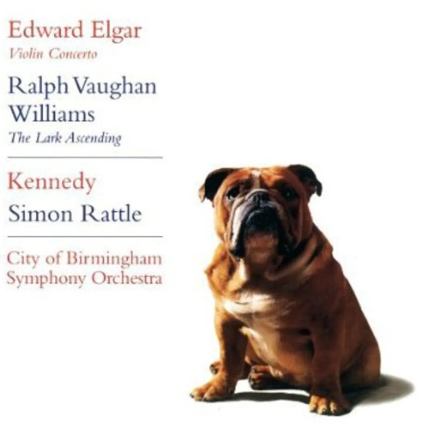 Elgar VIOLIN CONCERTO & VAUGHAN WIL CD