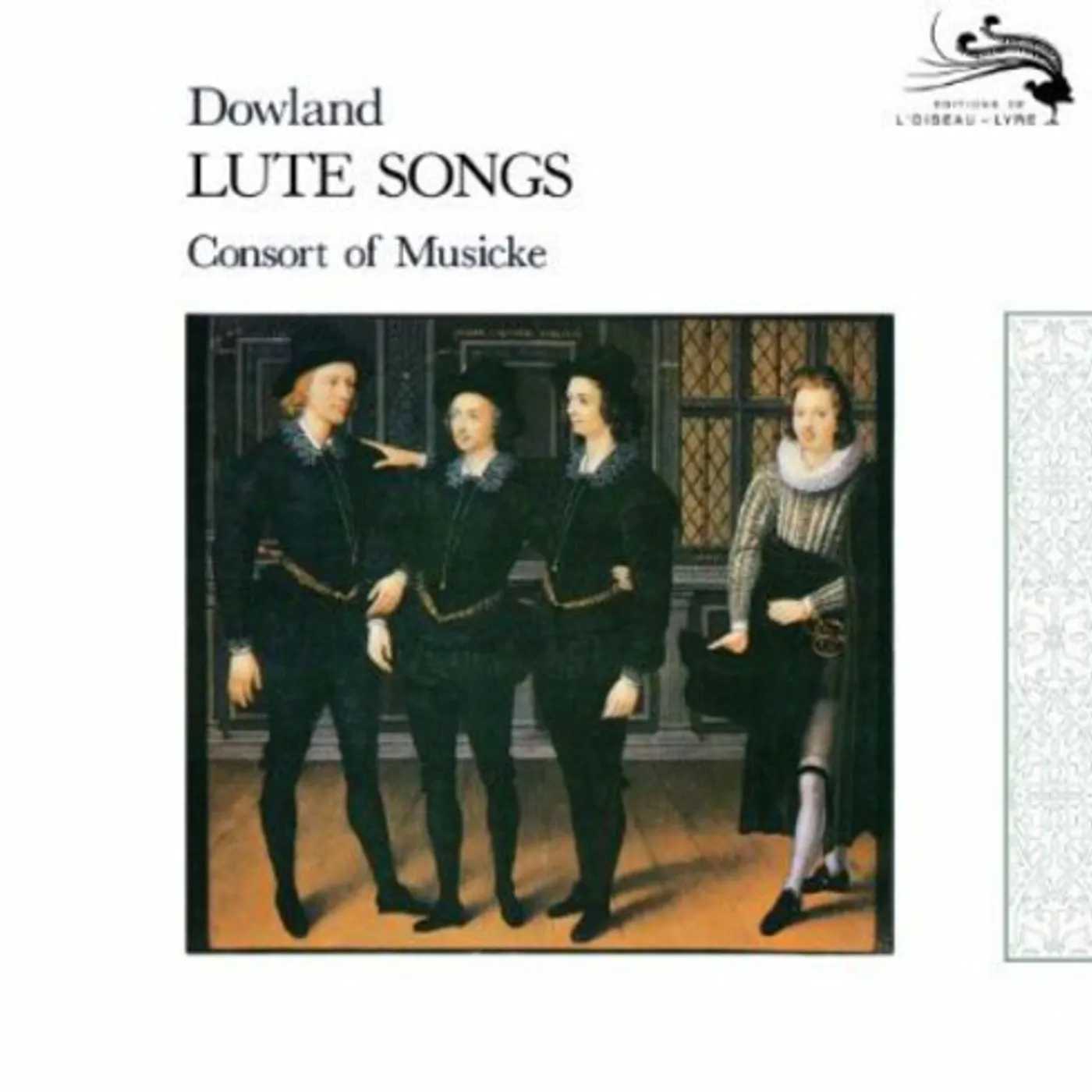 Consort Of Musicke DOWLAND: LUTE SONGS CD