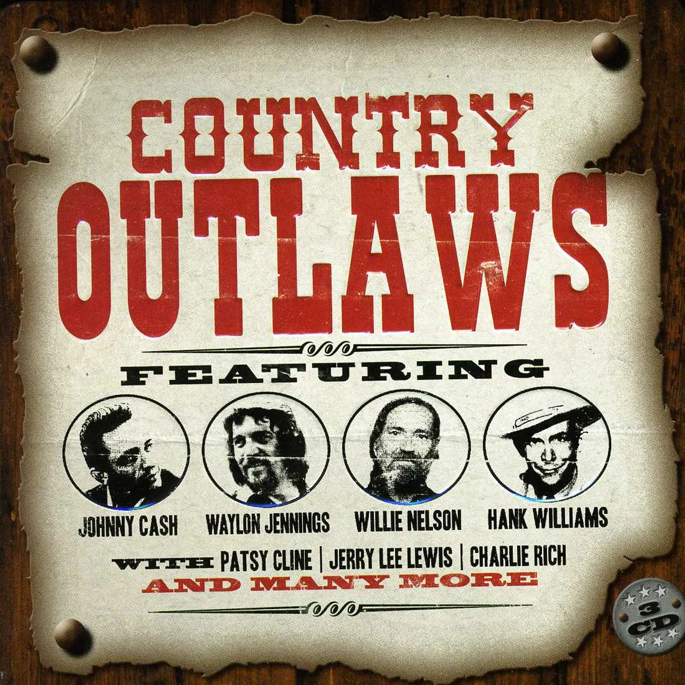 Various Artists  COUNTRY OUTLAWS / VARIOUS CD