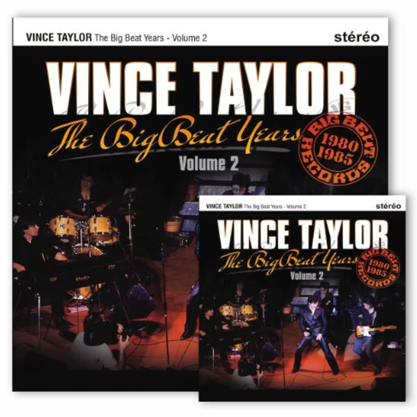 Vince Taylor THE BIG BEAT YEARS 2 Vinyl Record