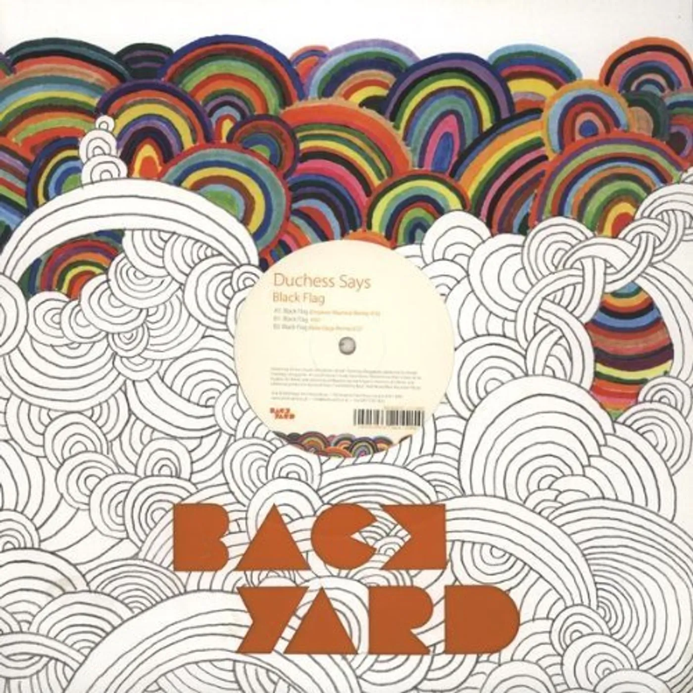 Duchess Says BLACK FLAG REMIX Vinyl Record