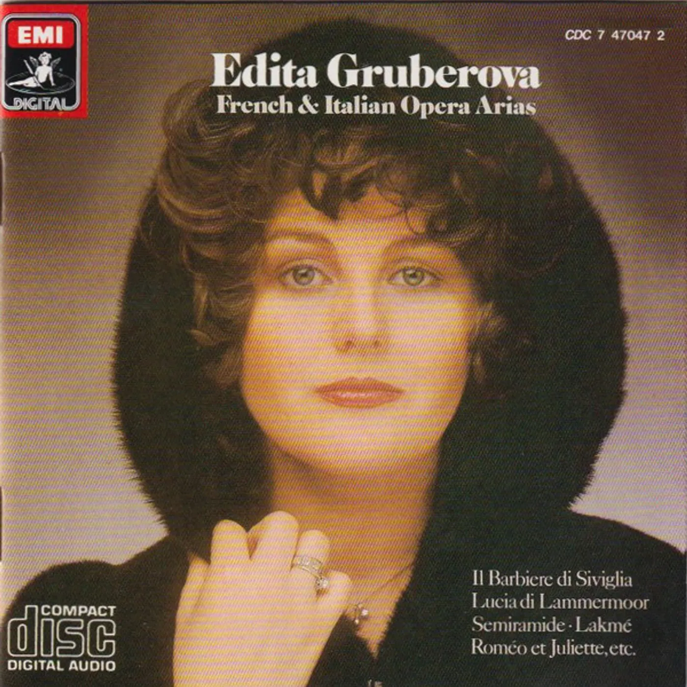 Edita Gruberova FRENCH & ITALIAN OPERA ARIAS CD