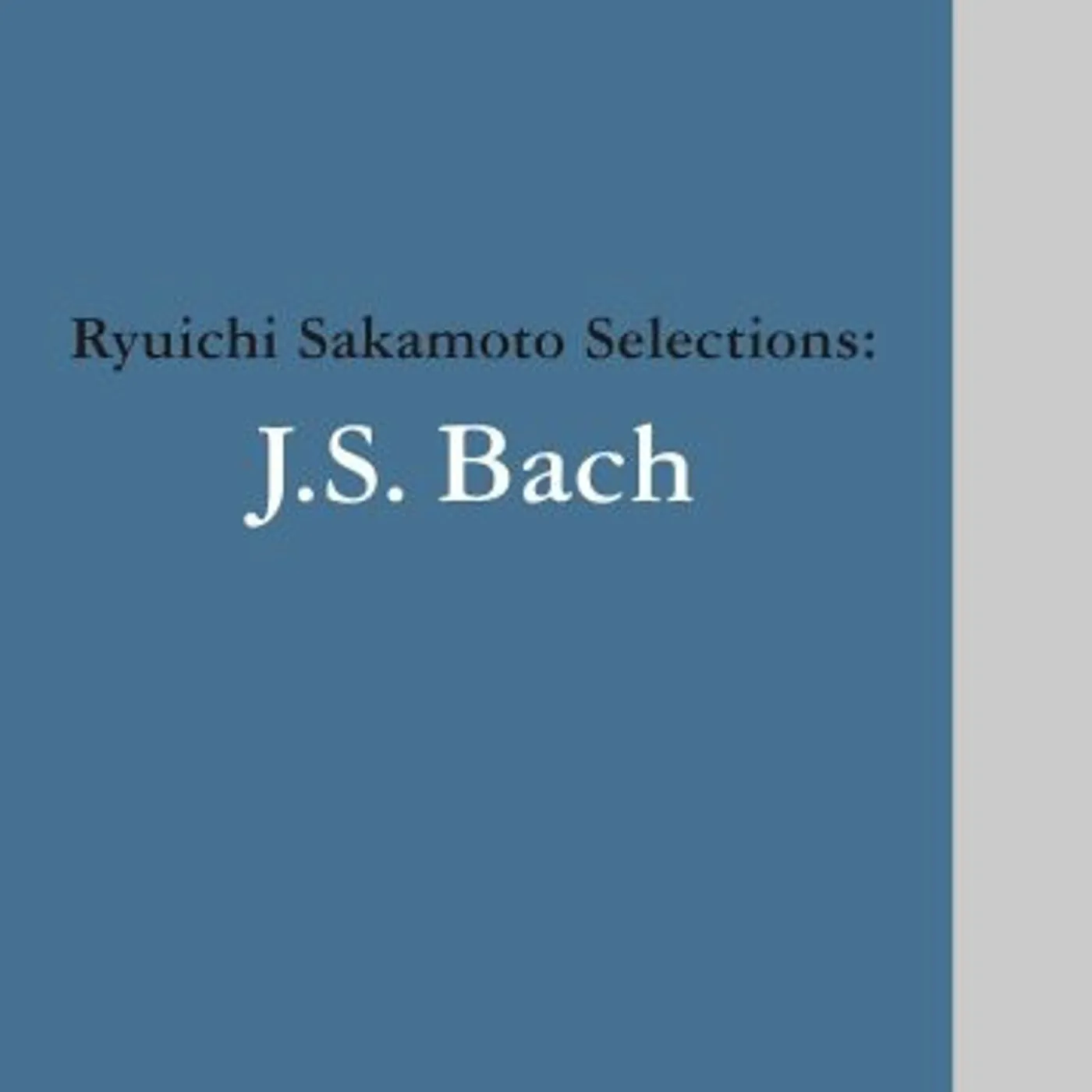 Commons SCHOLA-J.S.BACH 1 CD