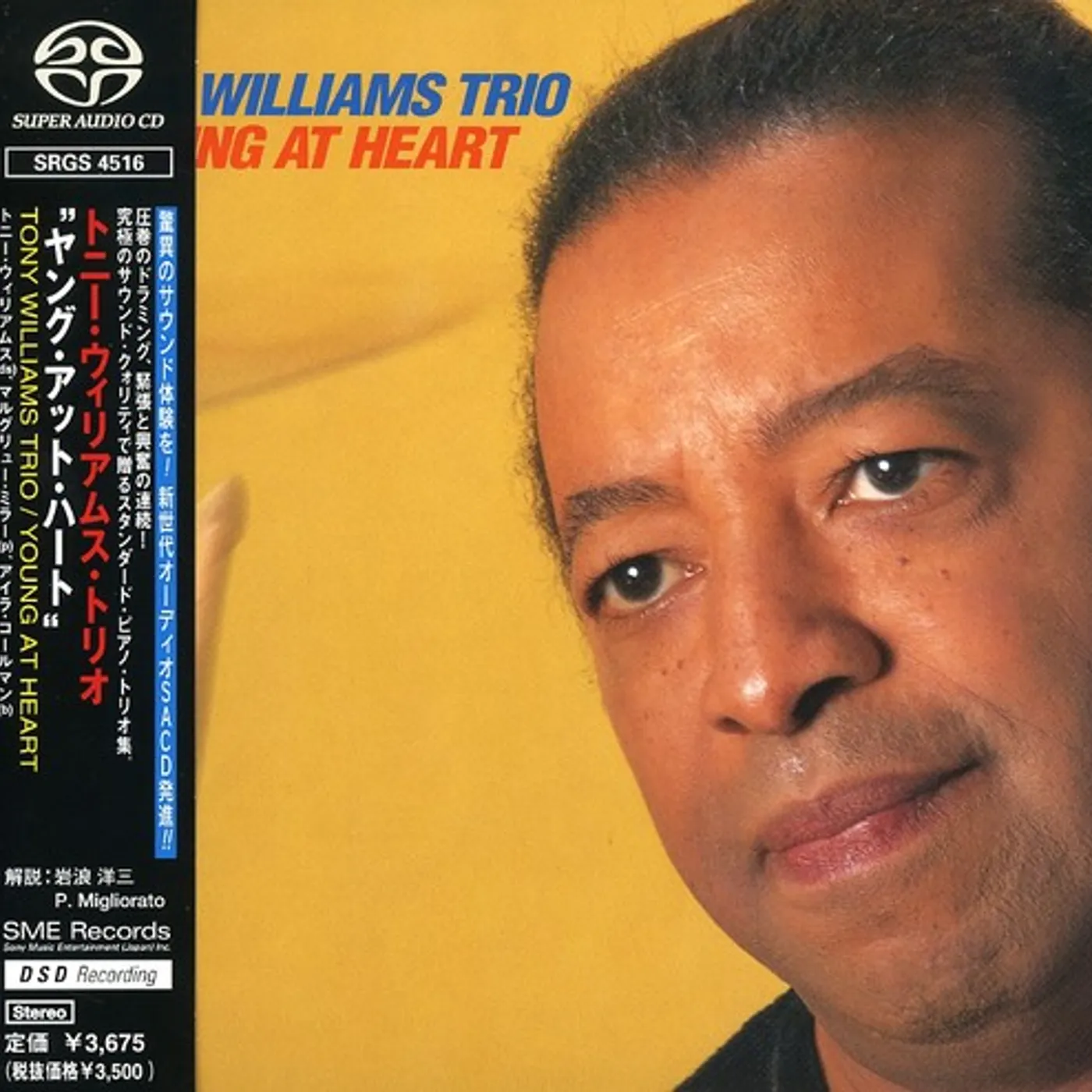 Tony Williamson YOUNG AT HEART CD Super Audio CD