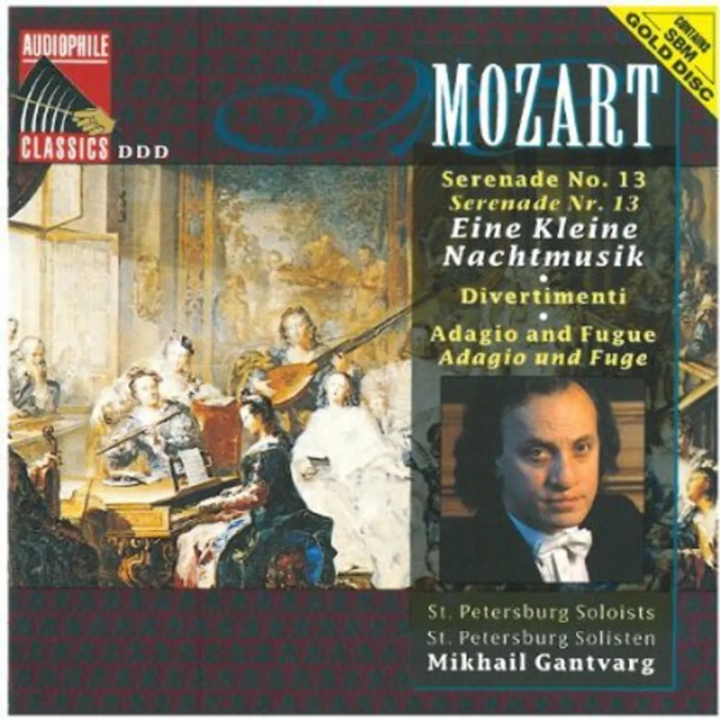 W.A. Mozart SERENADE NO 13 IN G MAJOR CD