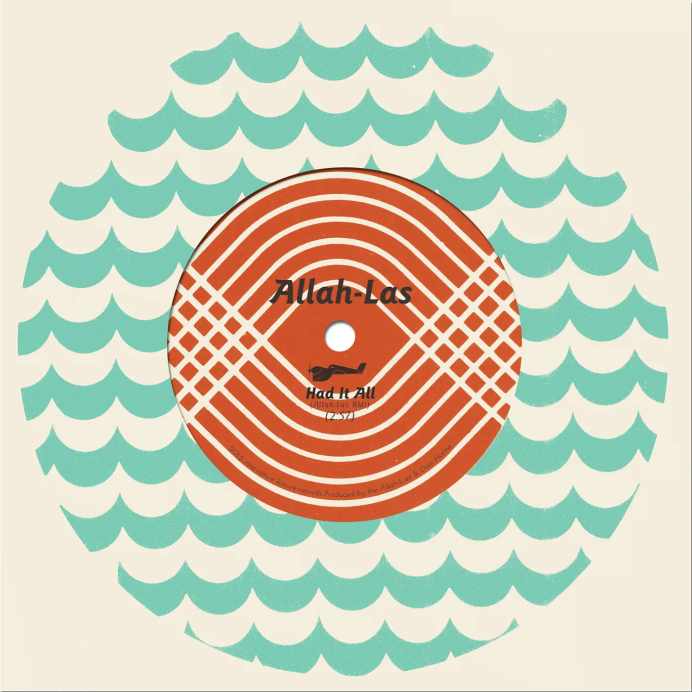 Allah-Las HAD IT ALL B/W EVERY GIRL Vinyl Record
