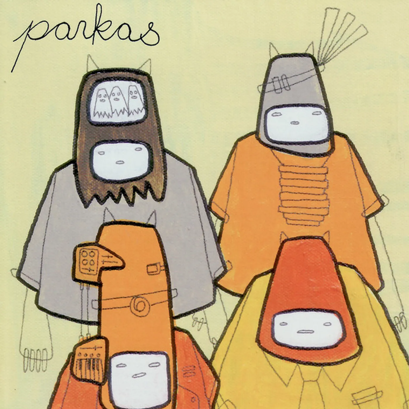 PARKAS Put Your Head in the Lion's Mouth Vinyl Record