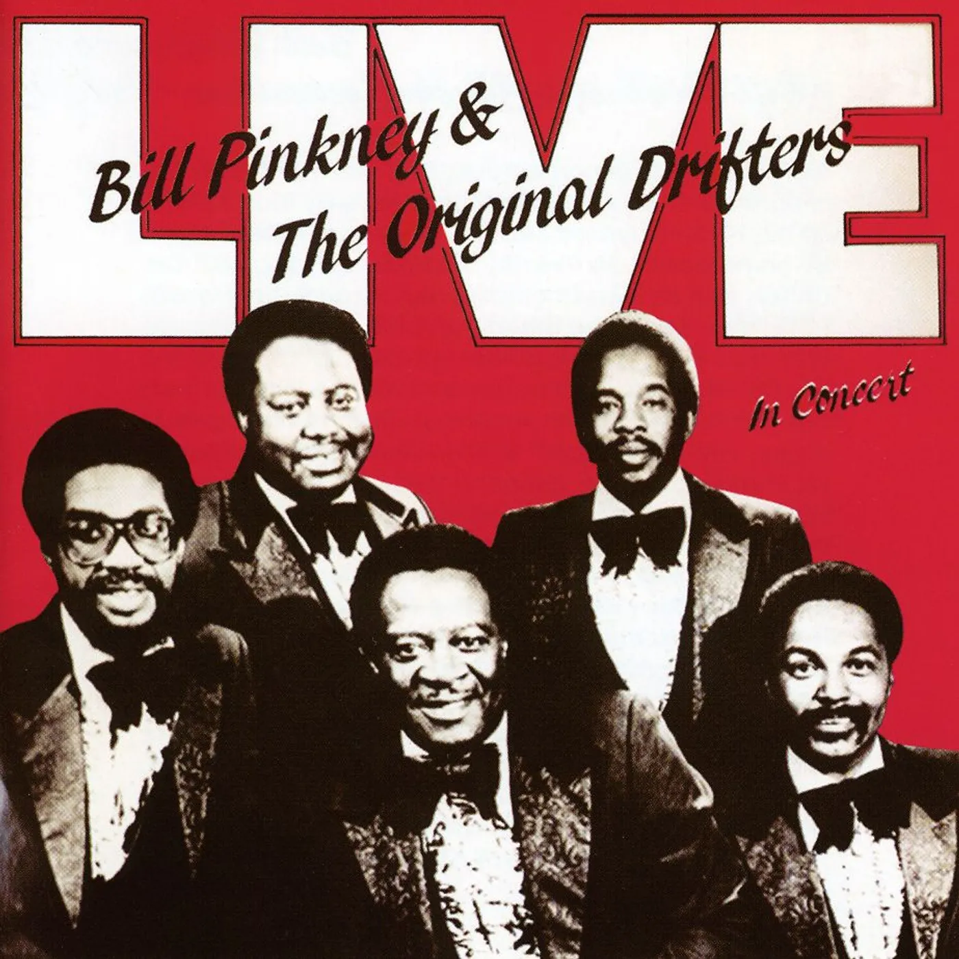 The Drifters LIVE AT HARVARD CD