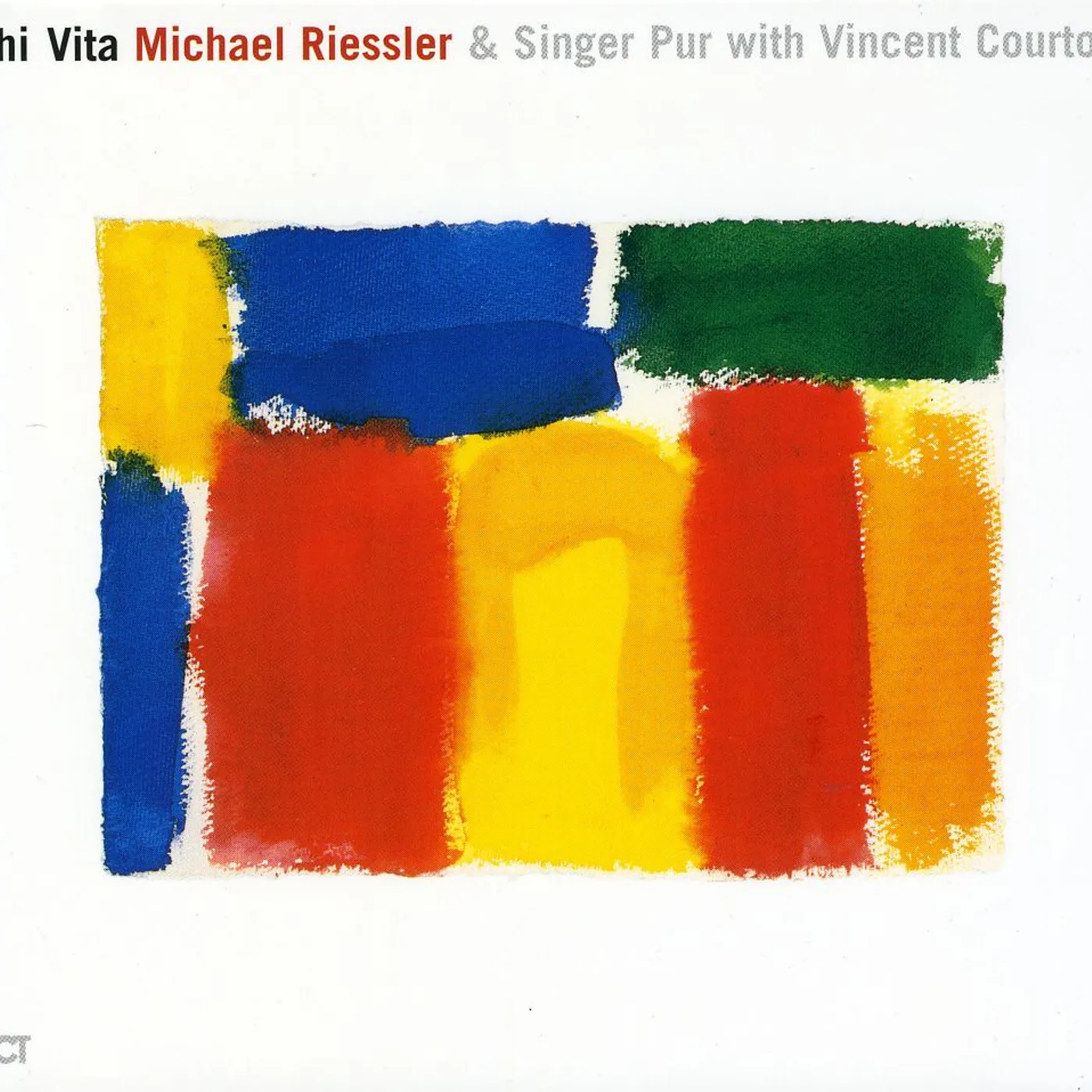Michael Riessler AHI VITA CD