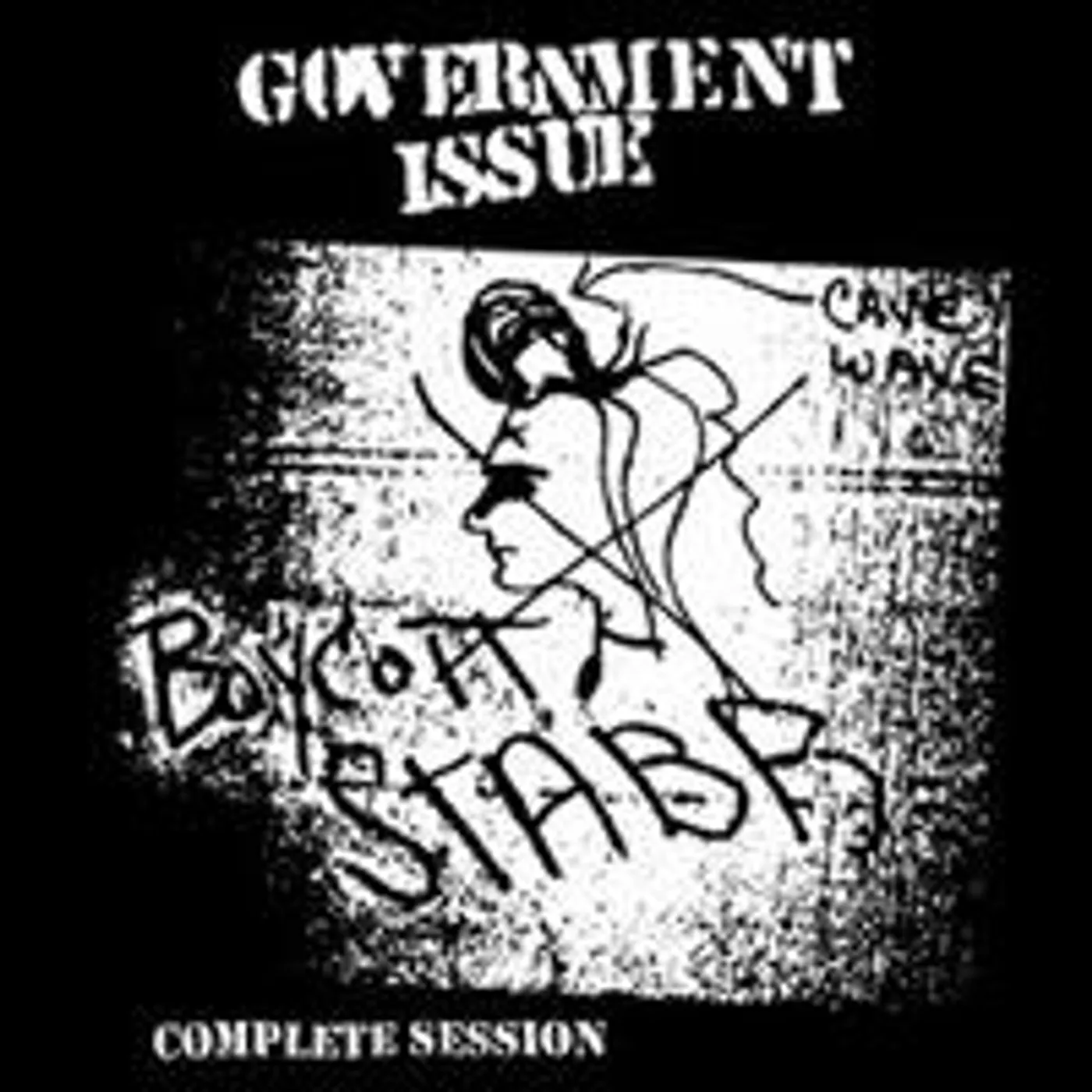 Government Issue BOYCOTT STABB COMPLETE SESSION Vinyl Record