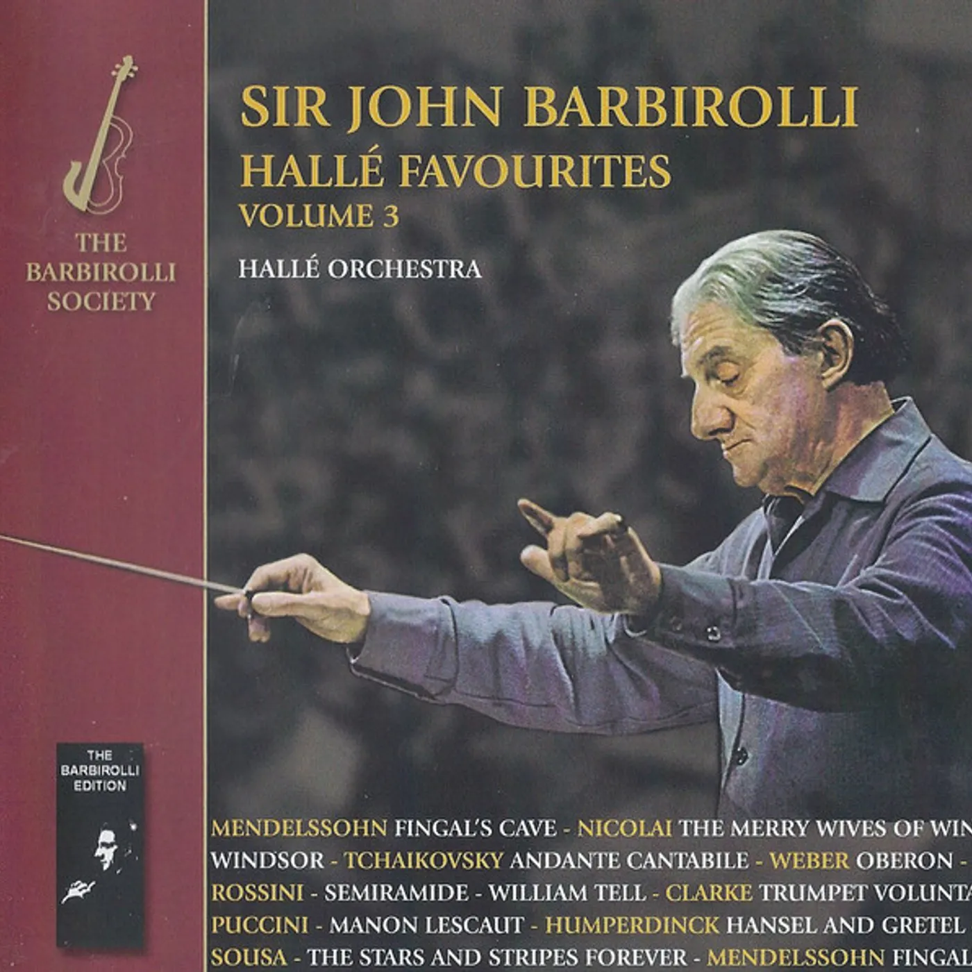 John Barbirolli HALLE FAVOURITES 3 CD