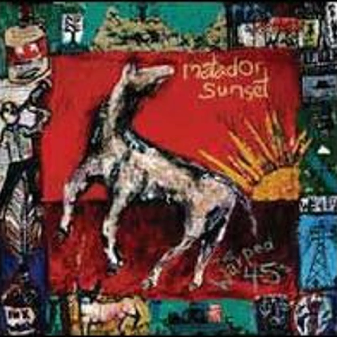 Warped 45's MATADOR SUNSET Vinyl Record