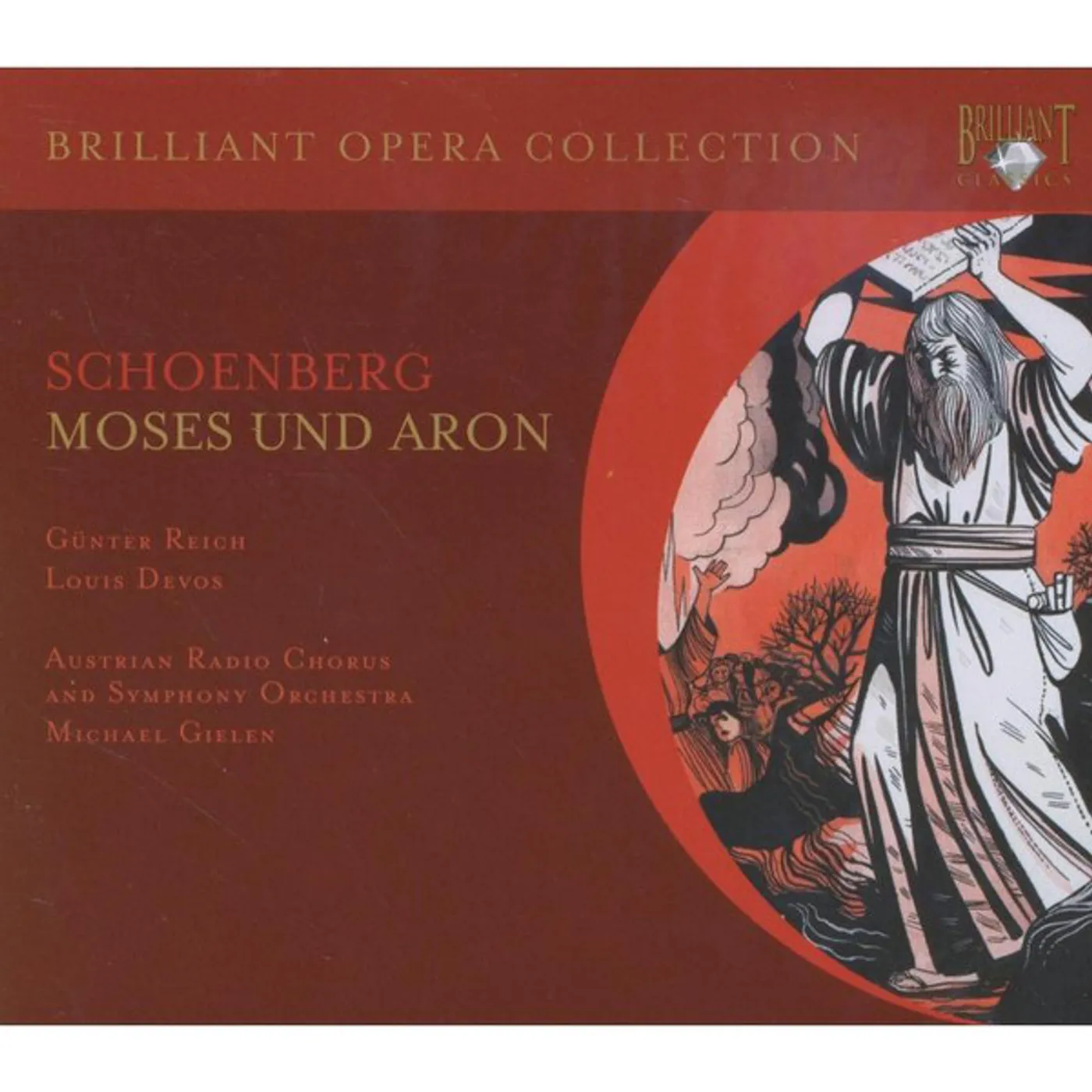 Louis Evos & Reich MOSES UND ARON CD