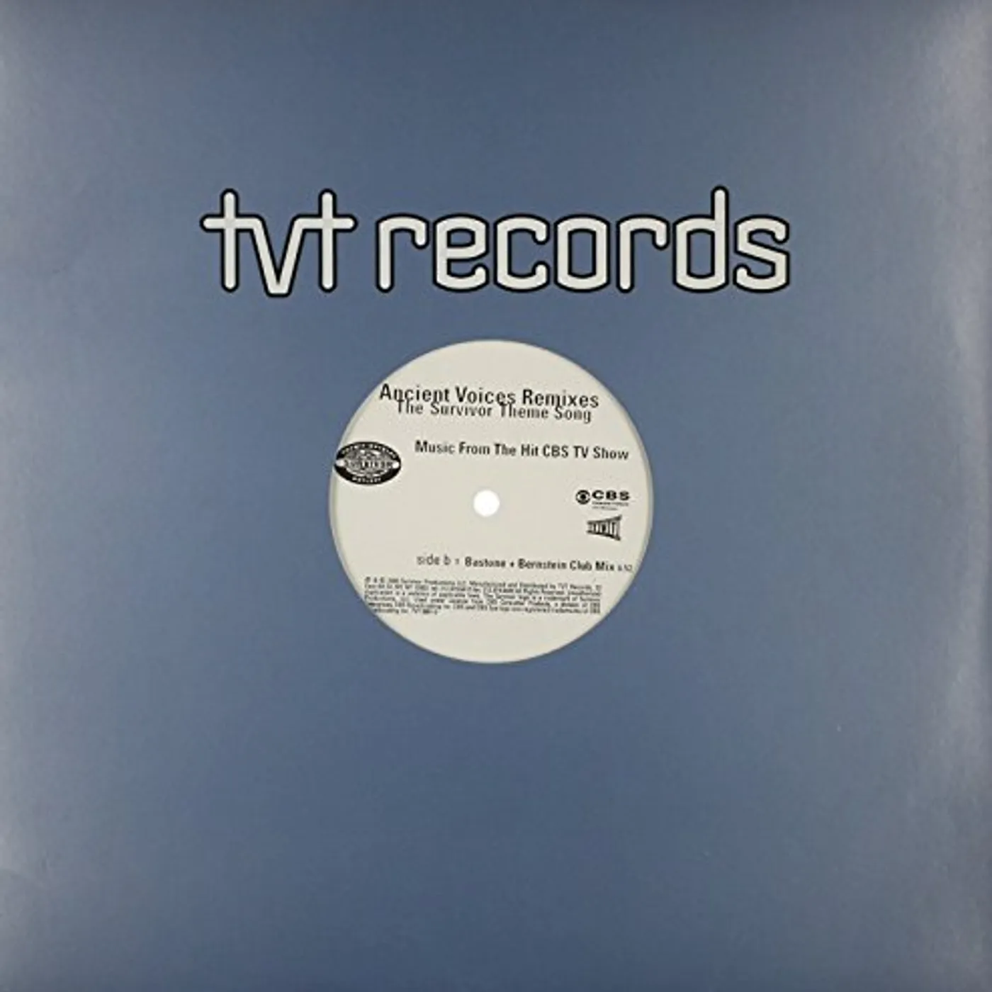 Soundtrack Survivor: ancient voices remixes Vinyl Record