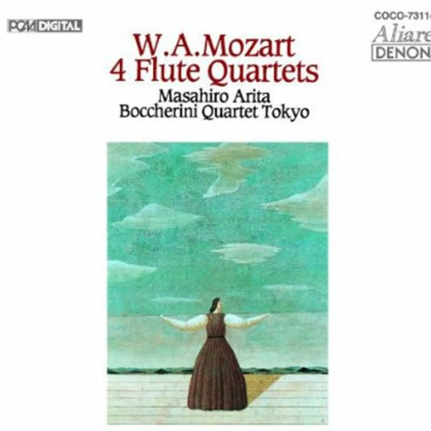 Masahiro Arita MOZART: FLUTE QUARTETS CD