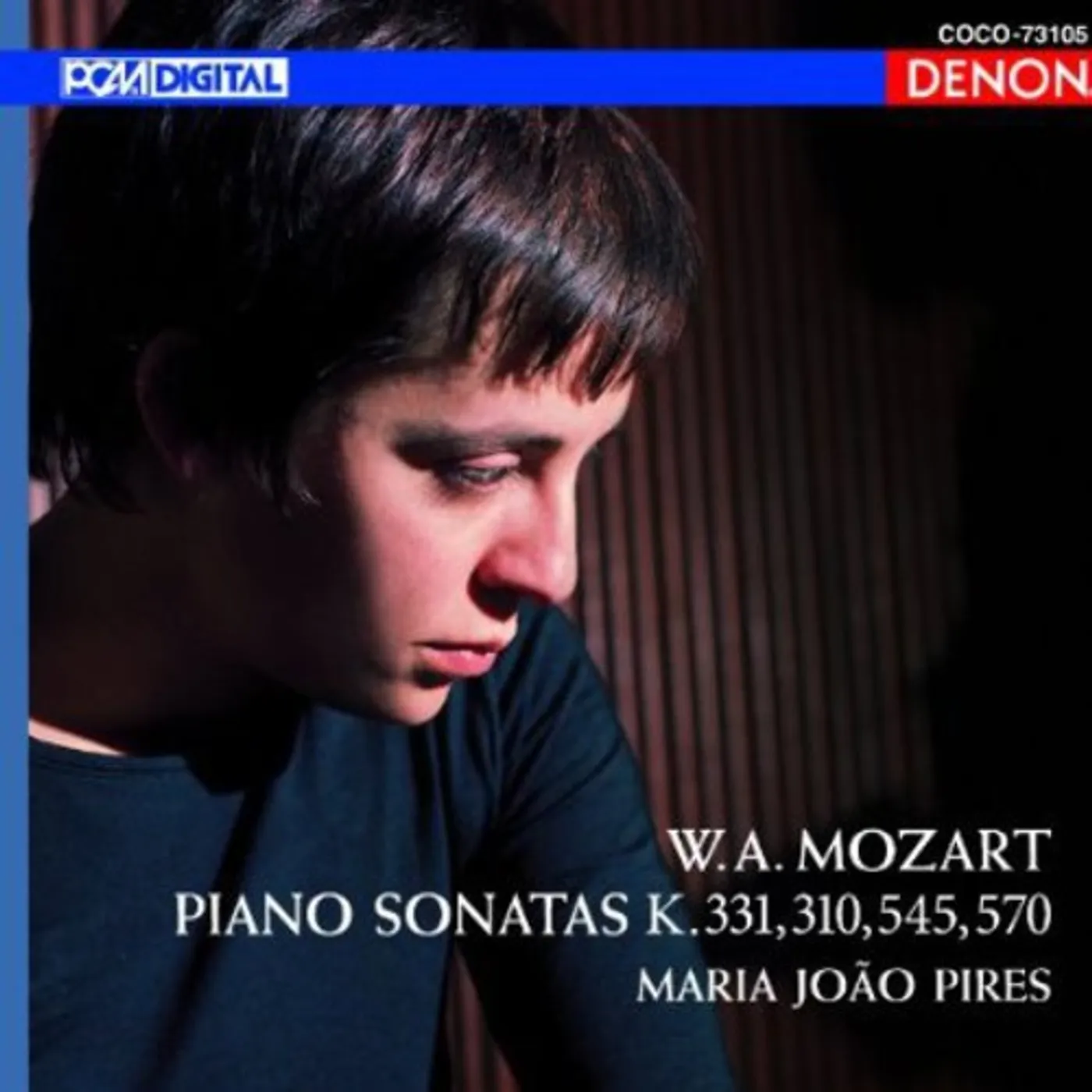 Maria João Pires MOZART: PIANO SONATAS K. 331 K. 310 CD