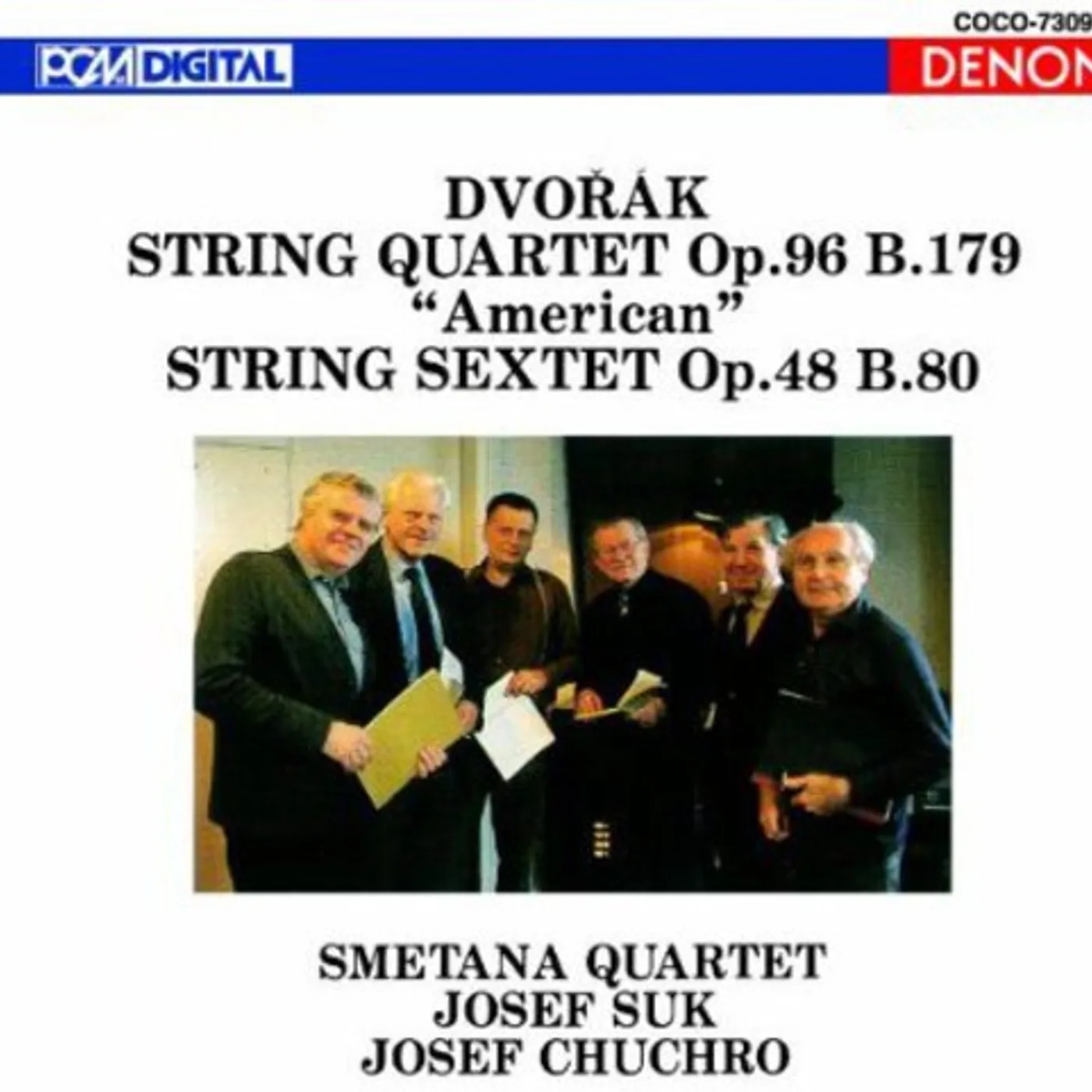 Smetana Quartet DVORAK: STRING QUARTET AMERICAN STRING SEXTET OP. CD