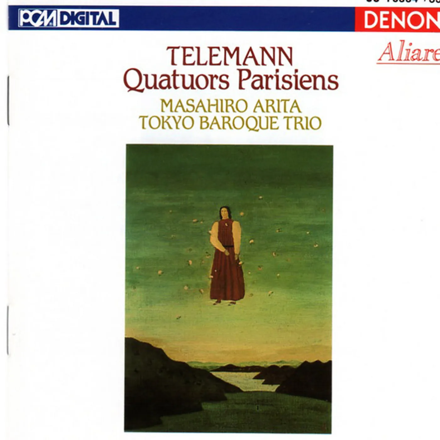 Masahiro Arita TELEMANN: QUATUORS PARISIENS CD