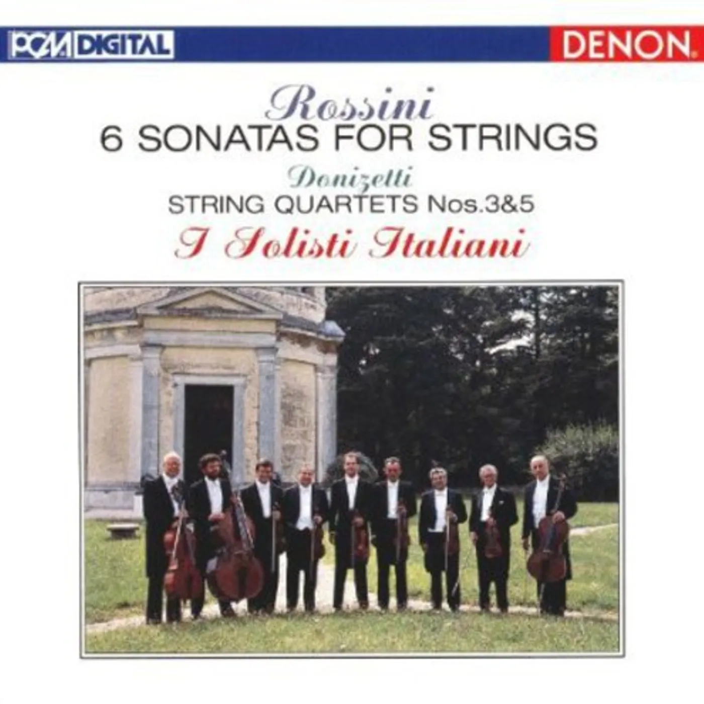 I Solisti Italiani ROSSINI: 6 SONATAS FOR STRINGS CD