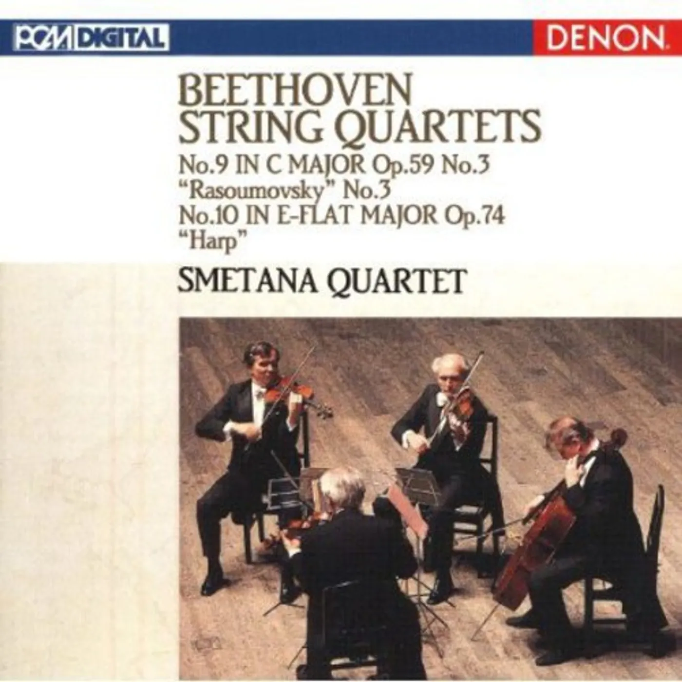 Smetana Quartet BEETHOVEN: STRING QUARTETS NO. 9 & 10 CD