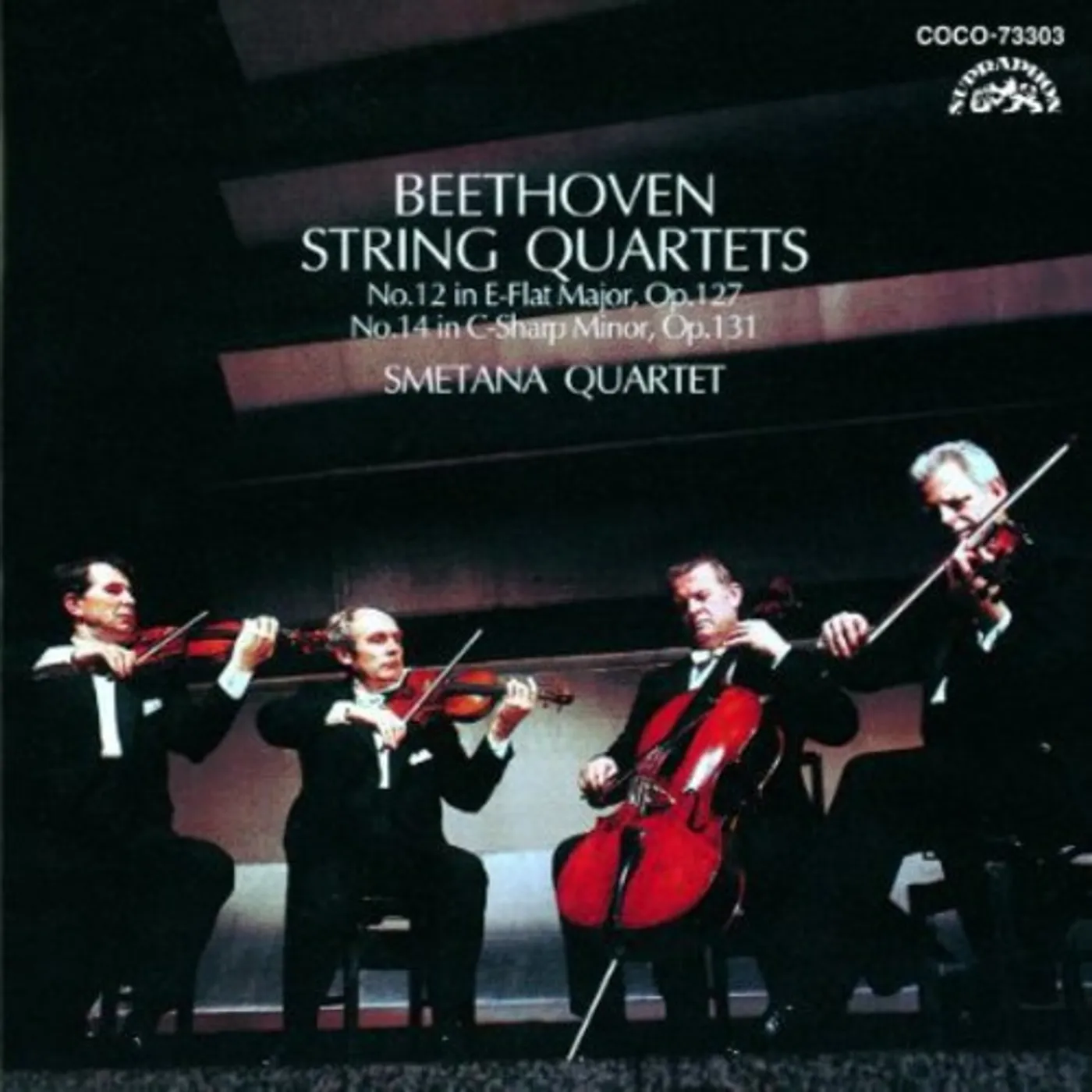 Smetana Quartet BEETHOVEN: STRING QUARTETS NOS. 12 & 14 CD