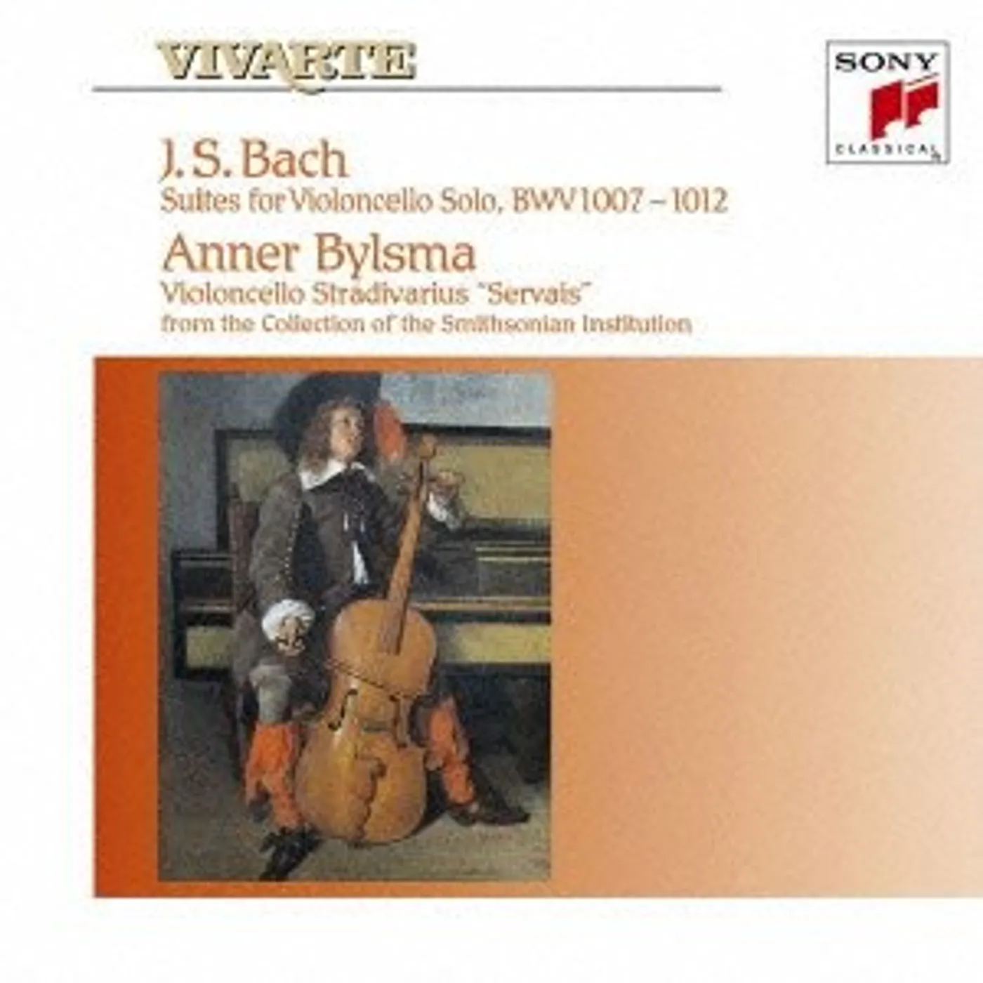 Anner Bylsma J. S. BACH: SUITES FOR VIOLONCELLO SOLO CD