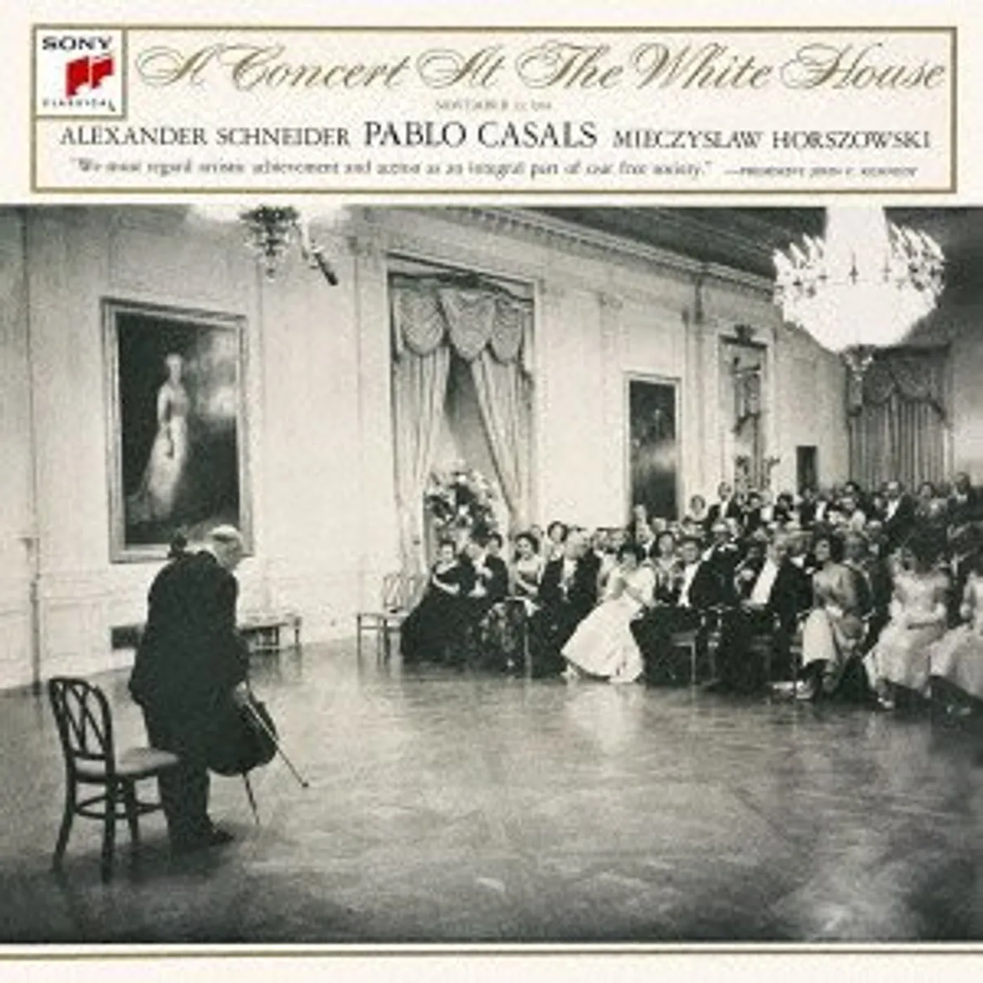 Pablo Casals CONCERT AT THE WHITE HOUSE CD