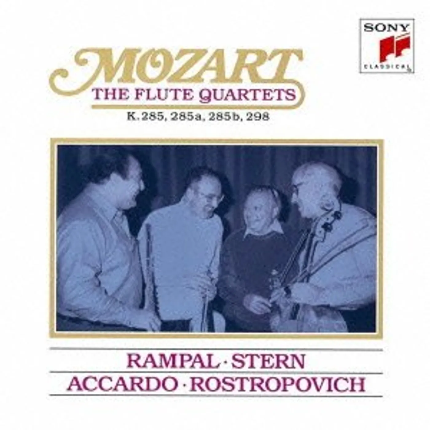 Jean-Pierre Rampal MOZART: THE FLUTE QUARTETS CD