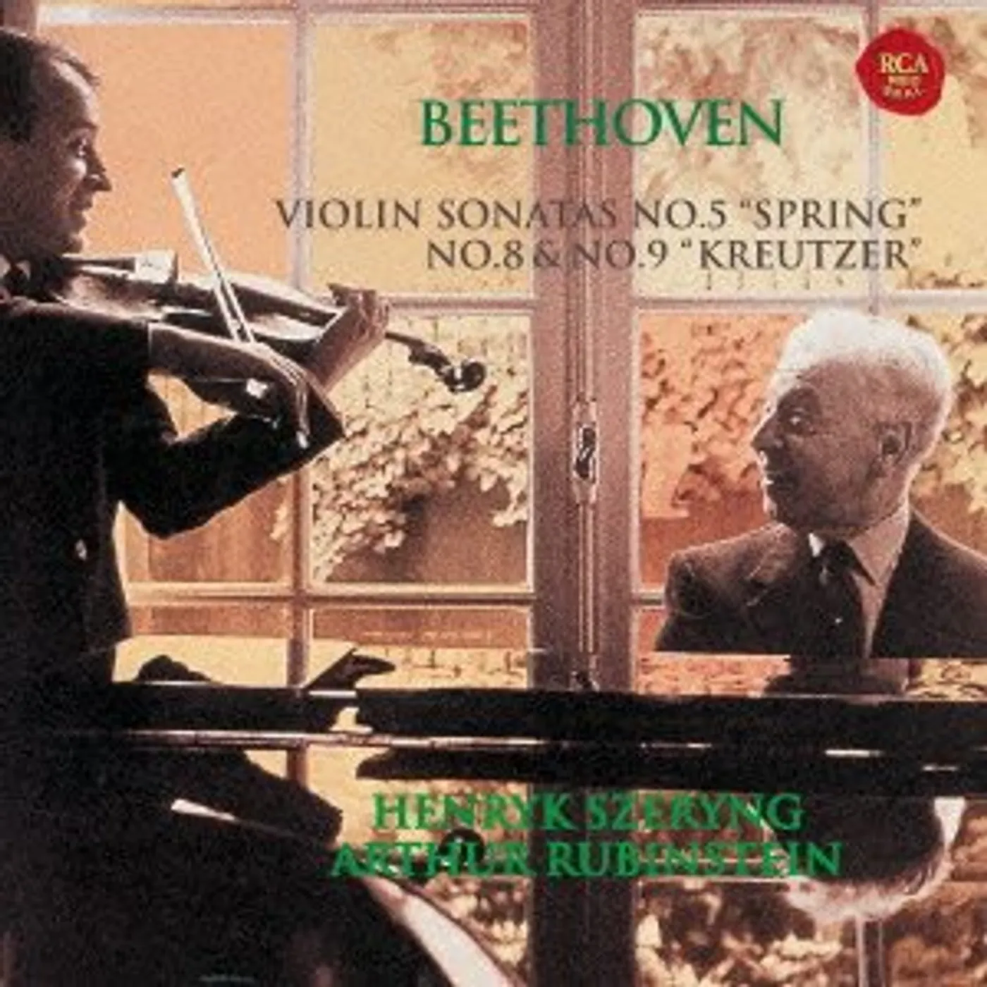 Henryk Szeryng BEETHOVEN: VIOLIN SONATAS 'SPRING''KREUTZER' CD