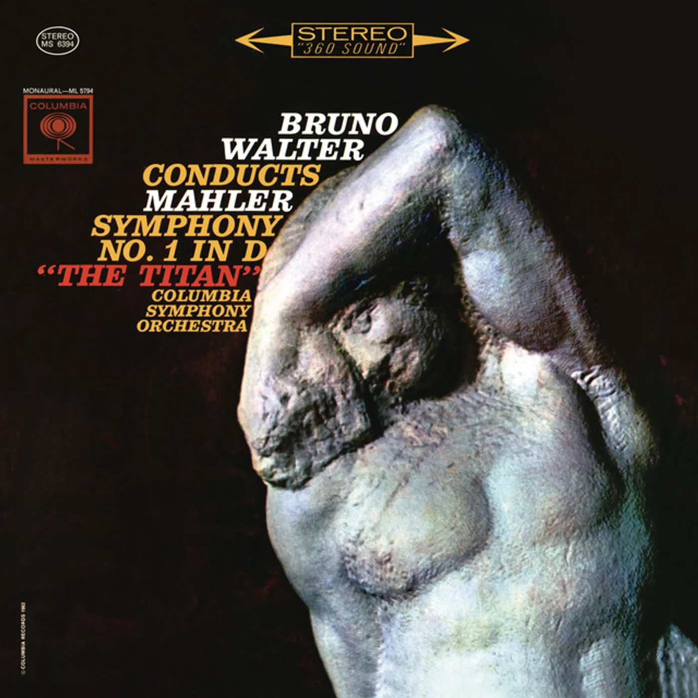 Bruno Walter MAHLER: SYMPHONY NO. 1 IN D MAJOR 'TITAN' CD