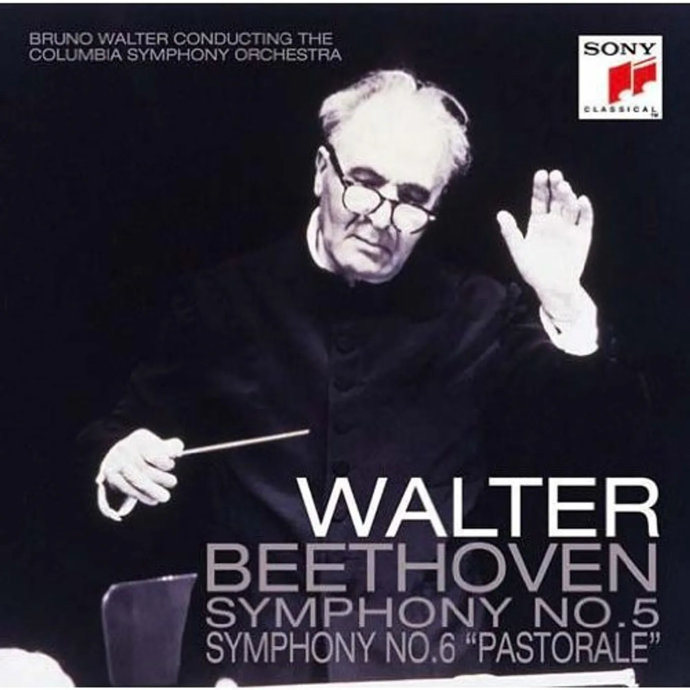 Bruno Walter BEETHOVEN: SYMPHONY NOS. 5 & NOS. 6 'PASTORALE' CD