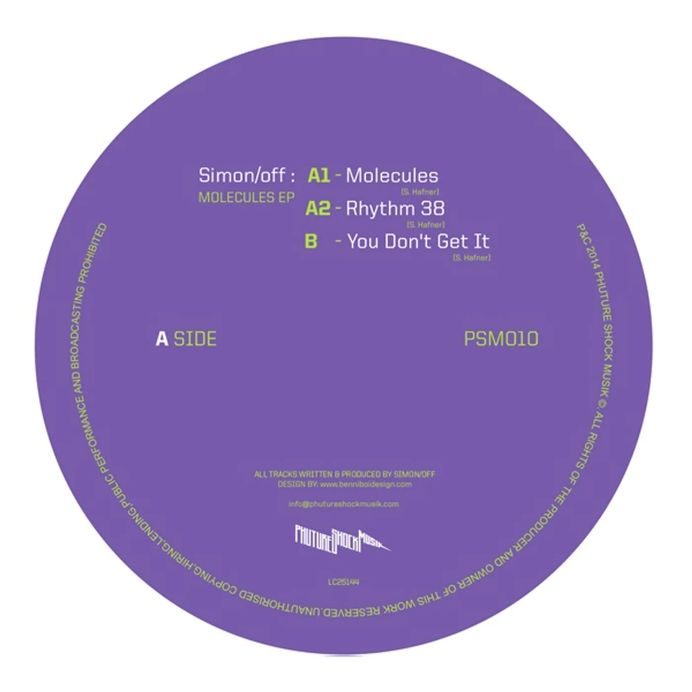 Simon/Off MOLECULES Vinyl Record