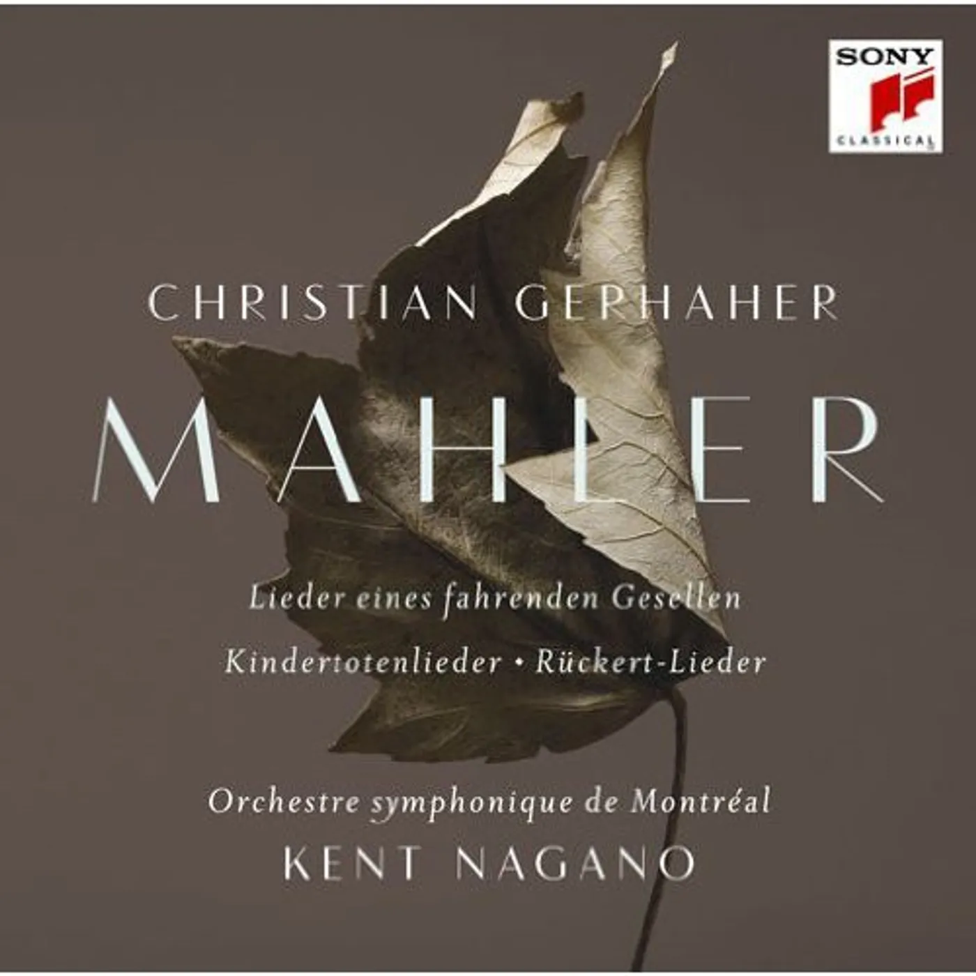 Christian Gerhaher MAHLER: LIEDER CD