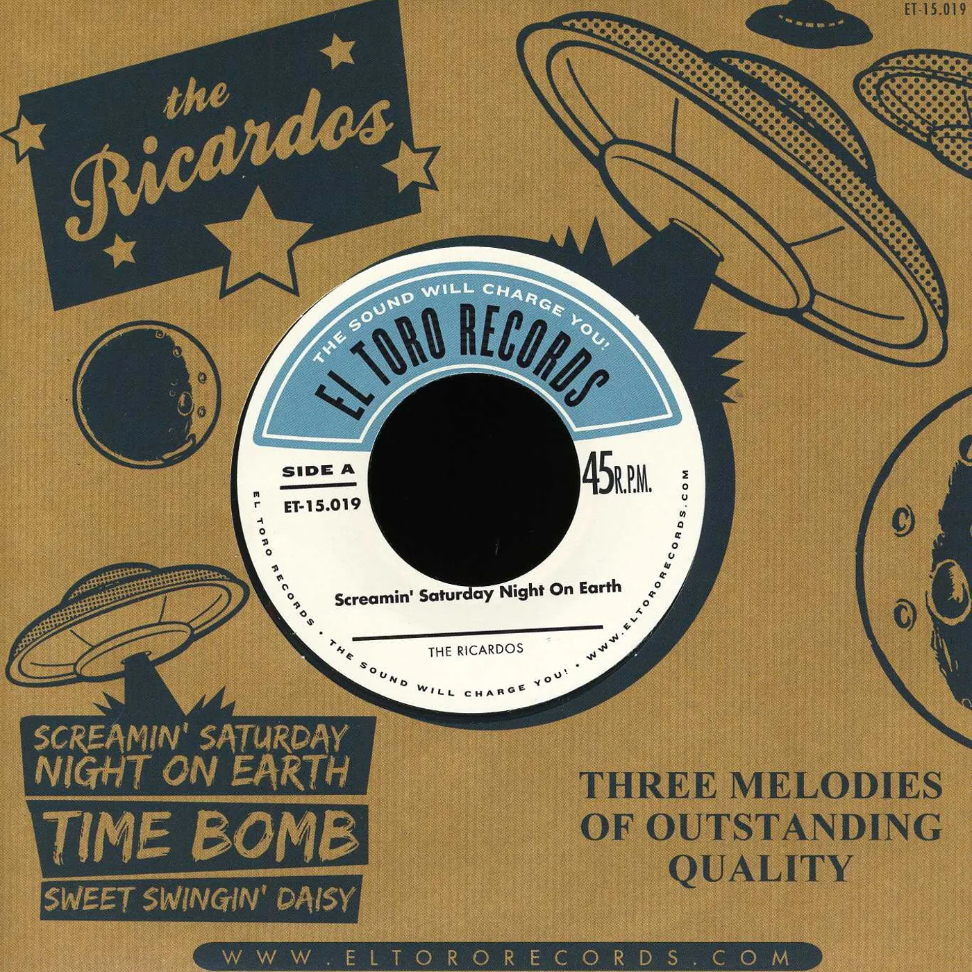 Ricardos SCREAMIN' SATURDAY NIGHT ON EARTH Vinyl Record